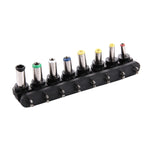노트북 전원 100W 범용 충전기, 차량용 충전기 및 AC 전원 어댑터, 8개 전원 어댑터 및 1 USB 포트 포함, 삼성, 소니, 아수스, 에이서, IBM, HP, DELL용, US 플러그