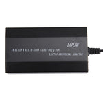 노트북 전원 100W 범용 충전기, 차량용 충전기 및 AC 전원 어댑터, 8개 전원 어댑터 및 1 USB 포트 포함, 삼성, 소니, 아수스, 에이서, IBM, HP, DELL용, UK 플러그, AU 플러그, EU 플러그, UK 플러그