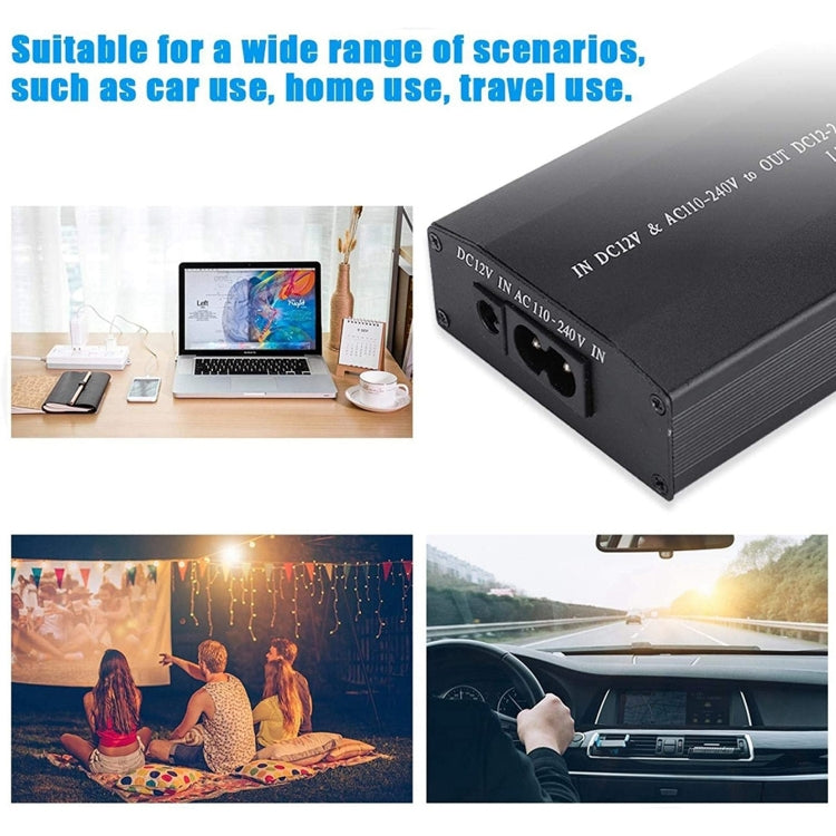 노트북 전원 100W 범용 충전기, 차량용 충전기 및 AC 전원 어댑터, 8개 전원 어댑터 및 1 USB 포트 포함, 삼성, 소니, 아수스, 에이서, IBM, HP, DELL용, UK 플러그, AU 플러그, EU 플러그, UK 플러그