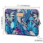 Lisen 10인치 슬리브 케이스 컬러풀 리프 지퍼 브리프케이스 휴대용 가방 iPad Air 2, iPad Air, iPad 4, iPad New, Galaxy Tab A 10.1, Lenovo Yoga 10.1인치, Microsoft Surface Pro 10.6, 10인치 이하 노트북/태블릿용, 10인치