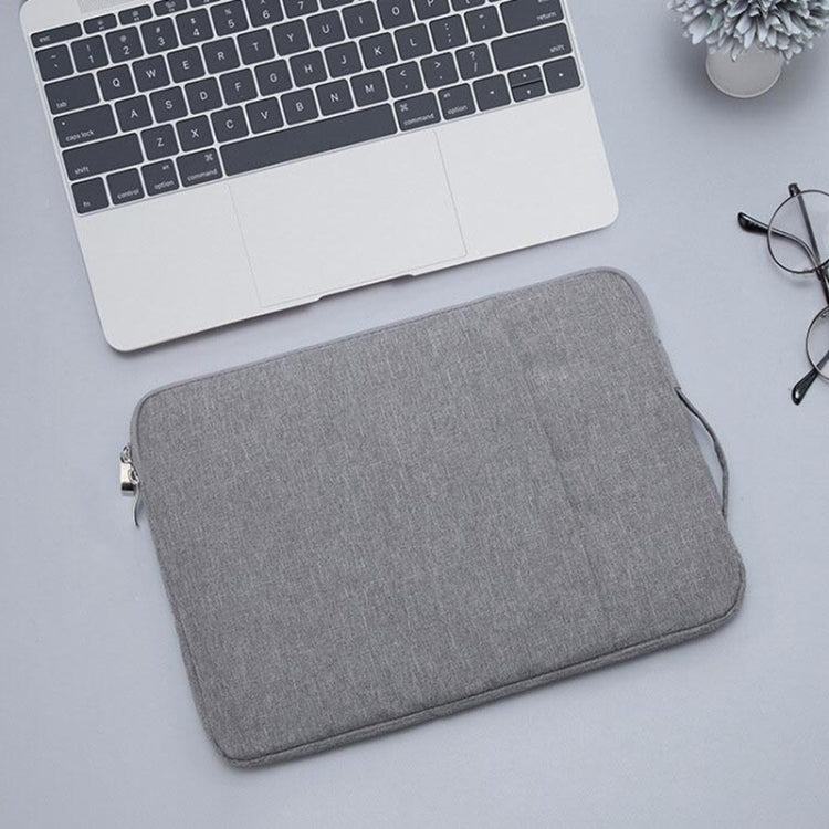 15.4인치 유니버설 패션 소프트 노트북 데님 가방 휴대용 지퍼 노트북 케이스 파우치 MacBook Air / Pro, Lenovo 및 기타 노트북용, 크기: 39.2x28.5x2cm, 15.4인치 퍼플, 15.4인치 마젠타, 15.4인치 블루, 15.4인치 그레이, 15.4인치 다크 블루...
