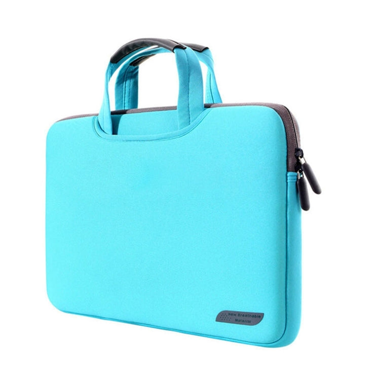 12인치 휴대용 통기성 손잡이 슬리브 가방, MacBook, Lenovo 및 기타 노트북용, 크기: 32x21x2cm, 12인치 마젠타, 12인치 그레이, 12인치 그린, 12인치 핑크, 12인치 블랙