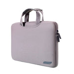 12인치 휴대용 통기성 손잡이 슬리브 가방, MacBook, Lenovo 및 기타 노트북용, 크기: 32x21x2cm, 12인치 마젠타, 12인치 그레이, 12인치 그린, 12인치 핑크, 12인치 블랙