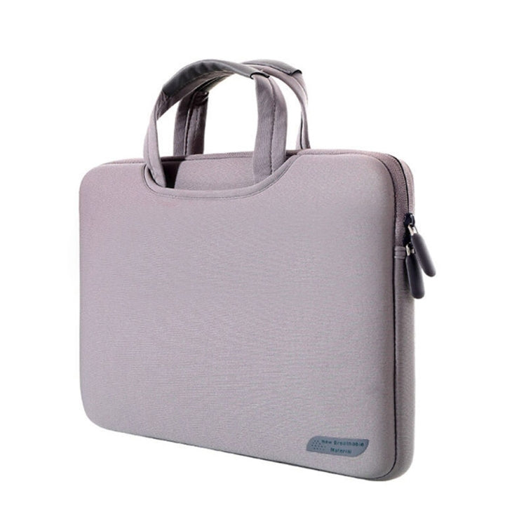 12인치 휴대용 통기성 손잡이 슬리브 가방, MacBook, Lenovo 및 기타 노트북용, 크기: 32x21x2cm, 12인치 마젠타, 12인치 그레이, 12인치 그린, 12인치 핑크, 12인치 블랙