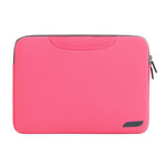 12인치 휴대용 통기성 손잡이 슬리브 가방, MacBook, Lenovo 및 기타 노트북용, 크기: 32x21x2cm, 12인치 마젠타, 12인치 그레이, 12인치 그린, 12인치 핑크, 12인치 블랙