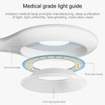 28개 LED 유연한 구스넥 홀로우 링 디자인 눈 보호등 클립 및 소형 무드등 기능 포함, TGX-770