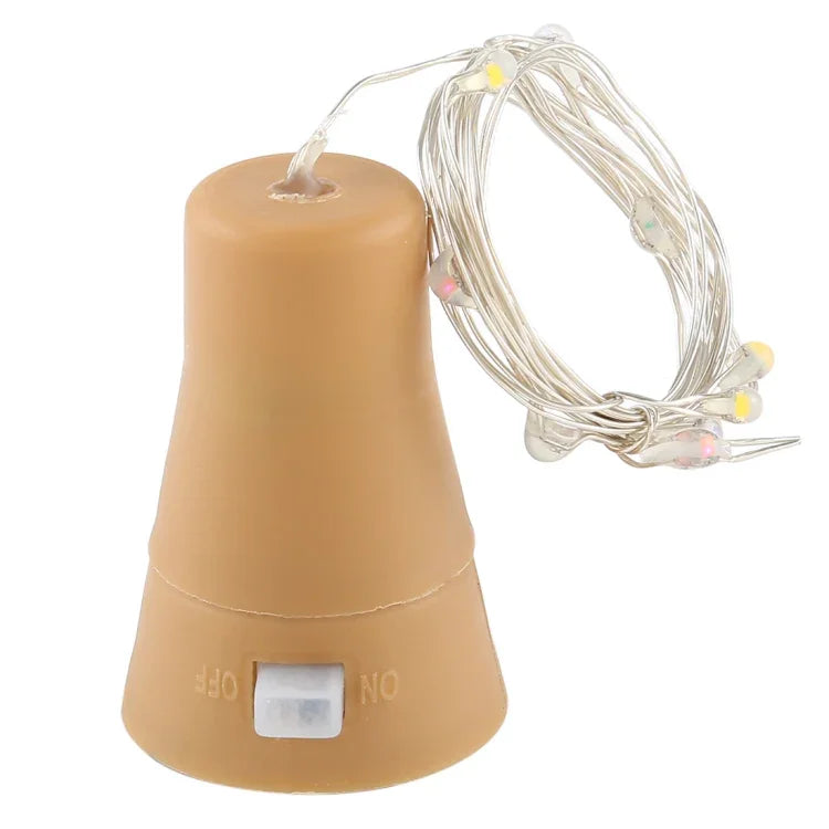 1m 10개 LED SMD 0603 태양광 구동 구리 와이어 스트링 라이트 요정 램프 장식 조명, 1m 다채로운 빛