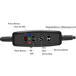 30W 삼중 헤드 조절 스펙트럼 타이밍 LED 식물 성장 조명, USB 플러그 DC 5V, 30W