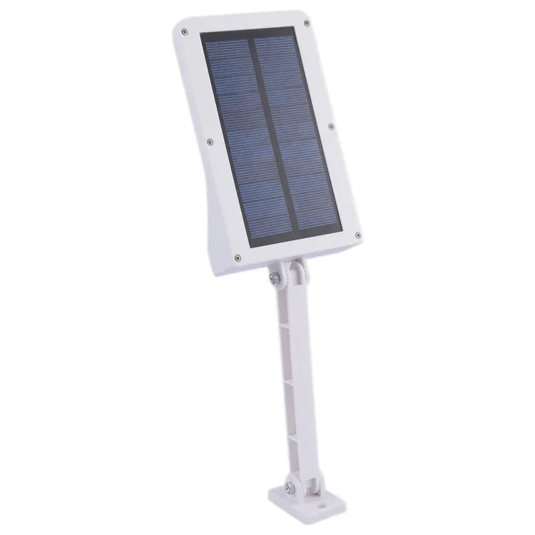 6W 800LM 48개 LED 태양광 리모컨 평면 램프 브래킷 포함