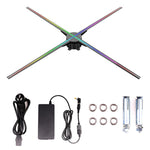 Z3 홀로그램 디스플레이 3D 광고판, 디스플레이 해상도: 1152 x 1152dpi, 직경: 65cm, TF 카드 및 WiFi 지원, Z3