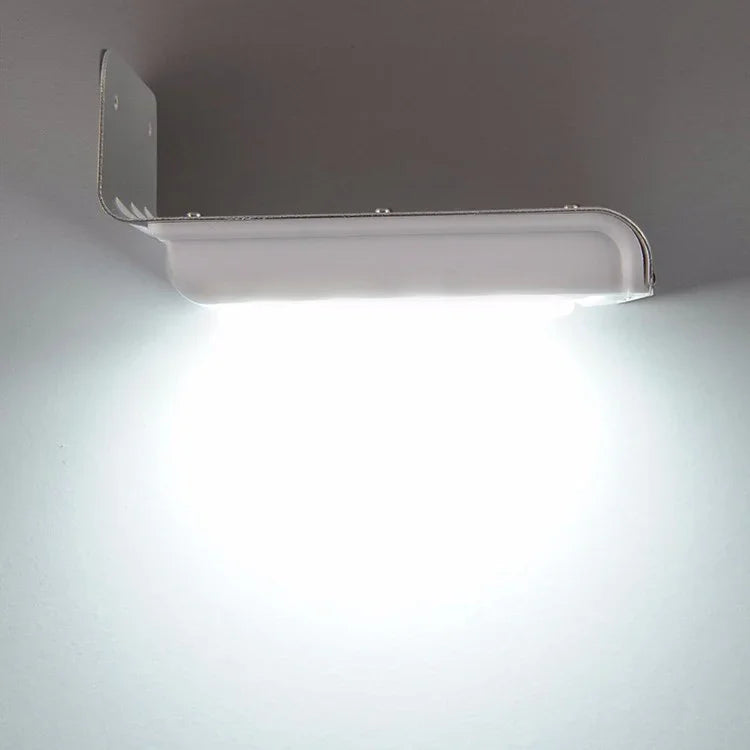LED 인체 감지 야외 정원 태양광 벽등