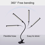 LED Desk Lamp 8W Folding Adjustable USB Charging Eye Protection Table Lamp, USB Charge Version, USB Charge Version(Black), USB Charge Version(White)