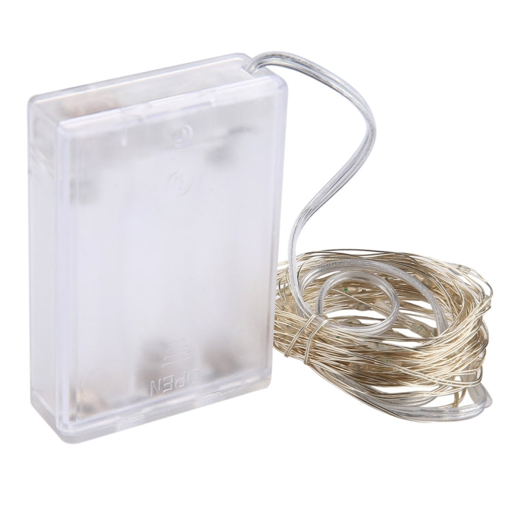 50 LEDs SMD 0603 3 x AA 배터리 박스 요정 램프 장식 조명, DC 5V, 5m 파란색 조명, 5m 다채로운 조명, 5m 분홍색 조명, 5m 녹색 조명, 5m 보라색 조명, 5m 빨간색 조명, 5m 백색 조명, 5m 온백색, 5m 노란색 조명