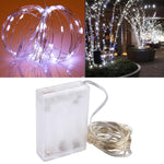 50 LEDs SMD 0603 3 x AA 배터리 박스 요정 램프 장식 조명, DC 5V, 5m 파란색 조명, 5m 다채로운 조명, 5m 분홍색 조명, 5m 녹색 조명, 5m 보라색 조명, 5m 빨간색 조명, 5m 백색 조명, 5m 온백색, 5m 노란색 조명