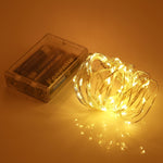 50 LEDs SMD 0603 3 x AA 배터리 박스 요정 램프 장식 조명, DC 5V, 5m 파란색 조명, 5m 다채로운 조명, 5m 분홍색 조명, 5m 녹색 조명, 5m 보라색 조명, 5m 빨간색 조명, 5m 백색 조명, 5m 온백색, 5m 노란색 조명