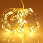 50 LEDs SMD 0603 3 x AA 배터리 박스 요정 램프 장식 조명, DC 5V, 5m 파란색 조명, 5m 다채로운 조명, 5m 분홍색 조명, 5m 녹색 조명, 5m 보라색 조명, 5m 빨간색 조명, 5m 백색 조명, 5m 온백색, 5m 노란색 조명