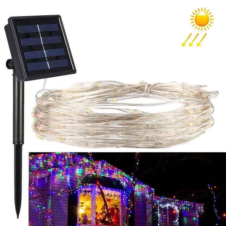 100개 LED SMD 0603 요정 램프 장식 조명, 20m 다채로운 빛