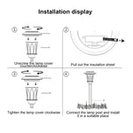 태양광 커피 야외 잔디등 IP65 방수 LED 장식 정원등