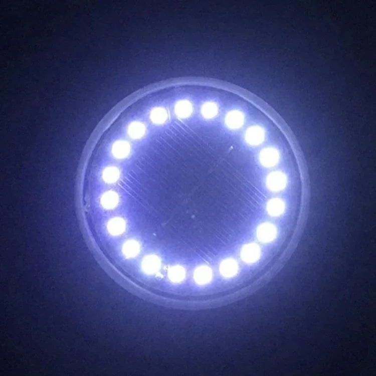 2개입 16 LED 태양광 매설등 지하등 IP65 방수 야외 정원 가로등, 16 LED