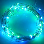 USB 전원 SMD-0603 축제 램프 / 장식 조명 스트립(파란색 흰색 빛), LED1001LG, LED1001LW