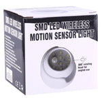 9 LED 240 LM 6000K 360도 회전 무선 모션 센서 옷장등 / 야간등 / 침실, 거실, 욕실, 복도용 벽등