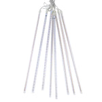 LED 장식 조명, 튜브 직경: 1.2cm, AC 100-240V, 미국, 유럽 플러그 선택 가능, 8개 50cm/파랑, 8개 50cm/다채로운, 8개 50cm/흰색