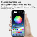 홈 RGB 환상 색상 음표 조명 탁상 램프