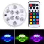 10 LED 원통형 리모컨 포함, 리모컨 작동 거리(개방 공간): 24-30피트, 10 LED