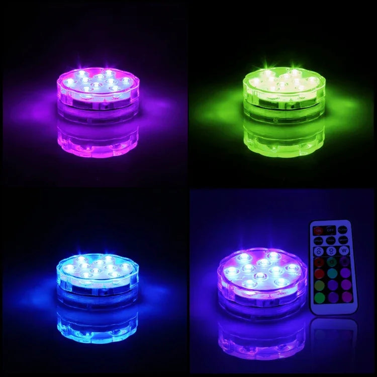 10 LED 원통형 리모컨 포함, 리모컨 작동 거리(개방 공간): 24-30피트, 10 LED