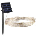 20m 200개 LED SMD 0603 태양광 패널 은색 와이어 스트링 라이트 요정 램프 장식 조명, DC 5V, 20m 200개 LED 다채로운 빛, 20m 200개 LED 흰색 빛