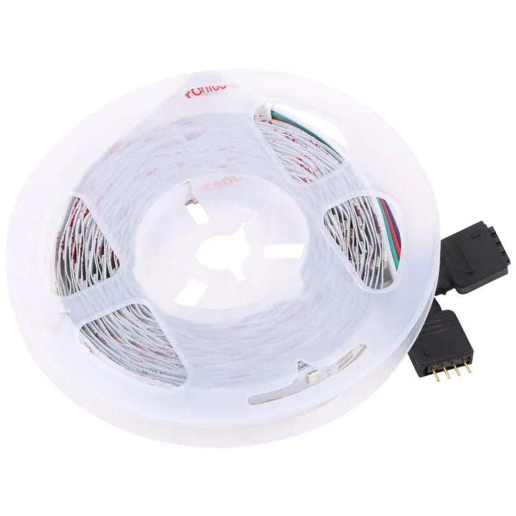 베어 보드 2835 SMD RGB LED 로프 라이트, 60 LED/m, 길이: 5m, 12V 2A 100-240V, 44키 리모컨 포함, 2835 SMD RGB LED, 5m, 44키 리모컨 포함