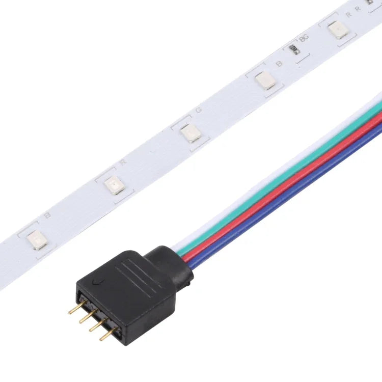 베어 보드 2835 SMD RGB LED 로프 라이트, 60 LED/m, 길이: 5m, 12V 2A 100-240V, 44키 리모컨 포함, 2835 SMD RGB LED, 5m, 44키 리모컨 포함