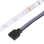 스마트 블루투스 앱 제어 베어 보드 2835 SMD RGB LED 로프 라이트, 60 LED/m, 길이: 5m, 12V 2A 100-240V, 2835 SMD RGB LED, 5m, 블루투스 앱