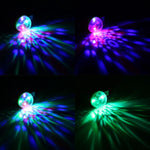 4 LEDs 미니 LED 음악 사운드 제어 KTV DJ 디스코 라이트 효과등, LED1799, LED1799T