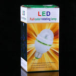 LED 풀 컬러 자동 회전 램프 가족 파티 / KTV / 바 / 호텔 / DJ용, AC 85-260V
