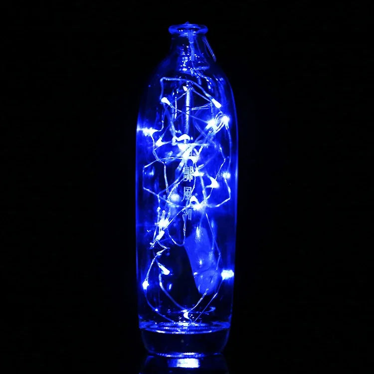 20 LEDs SMD 0603 IP65 방수 CR2032 버튼 배터리, 2m 파란색 빛, 2m 녹색 빛, 2m 빨간색 빛