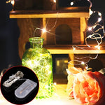 20 LEDs SMD 0603 IP65 방수 CR2032 버튼 배터리, 2m 파란색 빛, 2m 녹색 빛, 2m 빨간색 빛