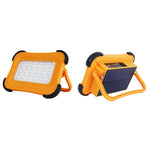 50W 32 LED 태양광 휴대용 캠핑등 자석 조명 비상등 4단계 밝기 & 보조 배터리 & 배터리 표시기 포함
