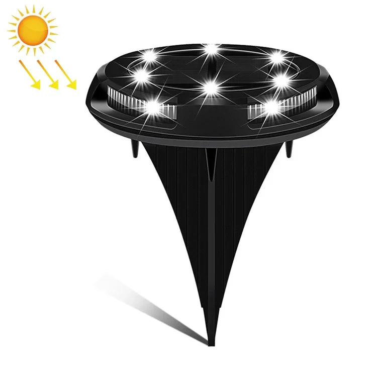 10 LED 태양광 야외 정원 방수 매설등, 10 LED