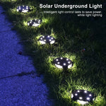 10 LED 태양광 야외 정원 방수 매설등, 10 LED