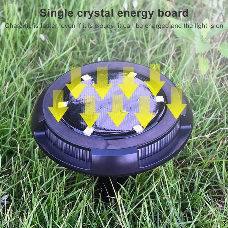10 LED 태양광 야외 정원 방수 매설등, 10 LED