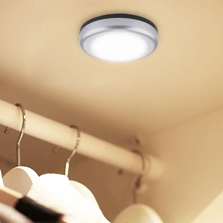 6 LED 미니 램프 옷장/캐비닛/계단/침실용, 센서 거리: 5m, DC 5V