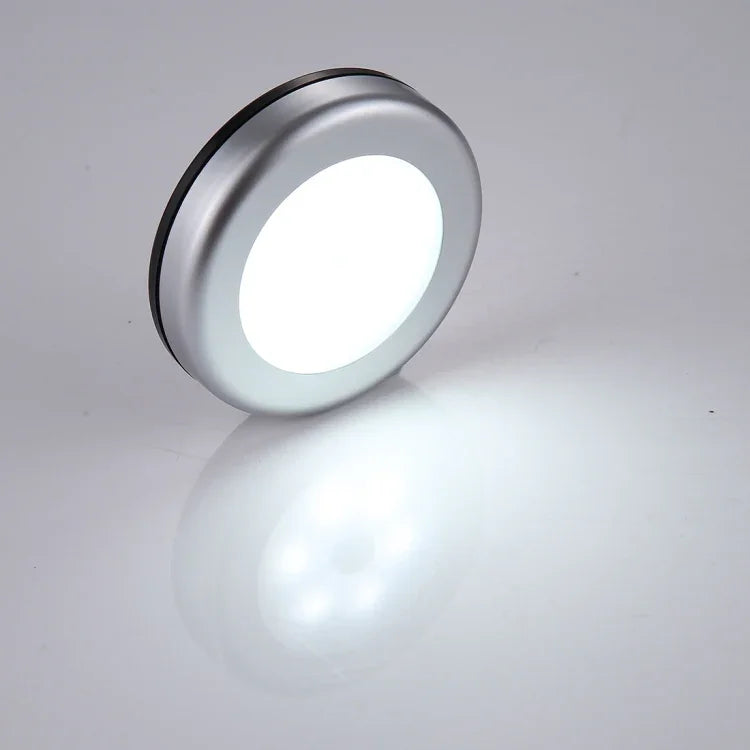 6 LED 미니 램프 옷장/캐비닛/계단/침실용, 센서 거리: 5m, DC 5V