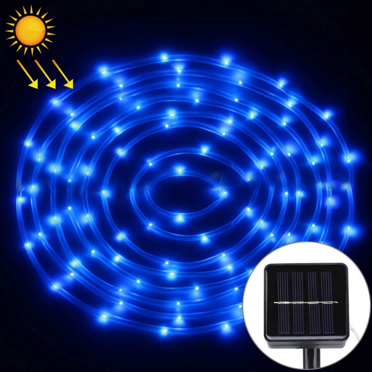 방수 태양광 패널 50 LED, 5m 50LED 파란색 조명, 5m 50LED 백색 조명, 5m 50LED 따뜻한 백색