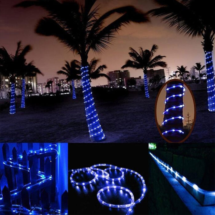 방수 태양광 패널 50 LED, 5m 50LED 파란색 조명, 5m 50LED 백색 조명, 5m 50LED 따뜻한 백색