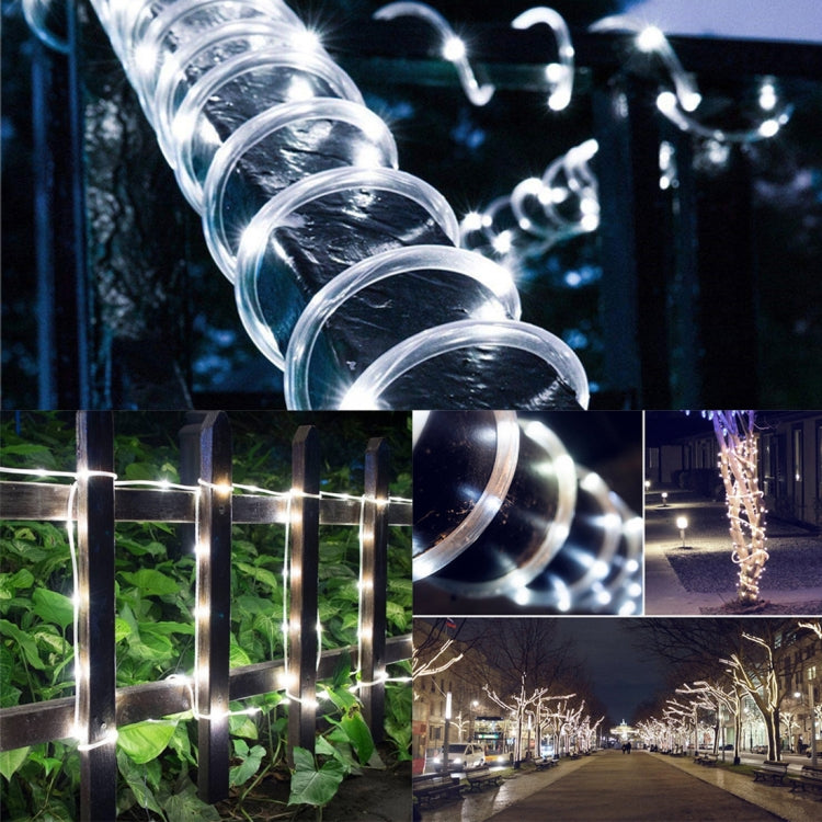 방수 태양광 패널 50 LED, 5m 50LED 파란색 조명, 5m 50LED 백색 조명, 5m 50LED 따뜻한 백색