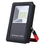24 LED SMD5730 2400LM 6000-6500K 적색 및 청색 빛 깜빡임 경고등 휴대용 홀더 포함, 30W/2400LM 6000-6500K
