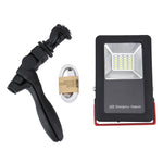 24 LED SMD5730 2400LM 6000-6500K 적색 및 청색 빛 깜빡임 경고등 휴대용 홀더 포함, 30W/2400LM 6000-6500K