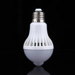 센서 거리: 4-6m, AC 85-265V, E27 9W 백색광, E27 9W 온백색