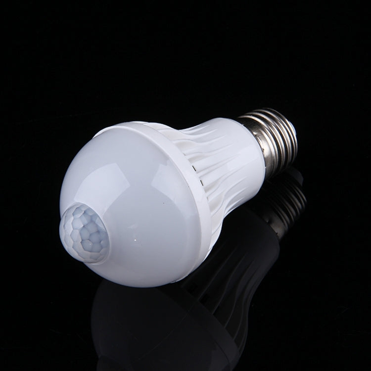 센서 거리: 4-6m, AC 85-265V, E27 9W 백색광, E27 9W 온백색